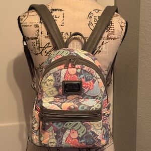 Loungefly Pastel Character Print Backpack